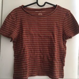 American Eagle womens striped shirt